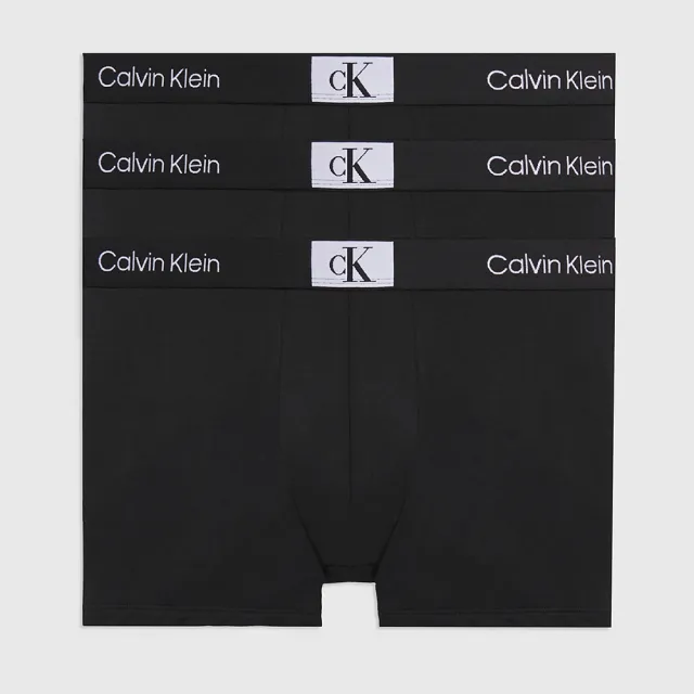 【Calvin Klein 凱文克萊】3件組 CK內褲 男內褲 三角褲 四角褲 透氣涼感 親膚舒適(CK內褲 NIKE內褲)