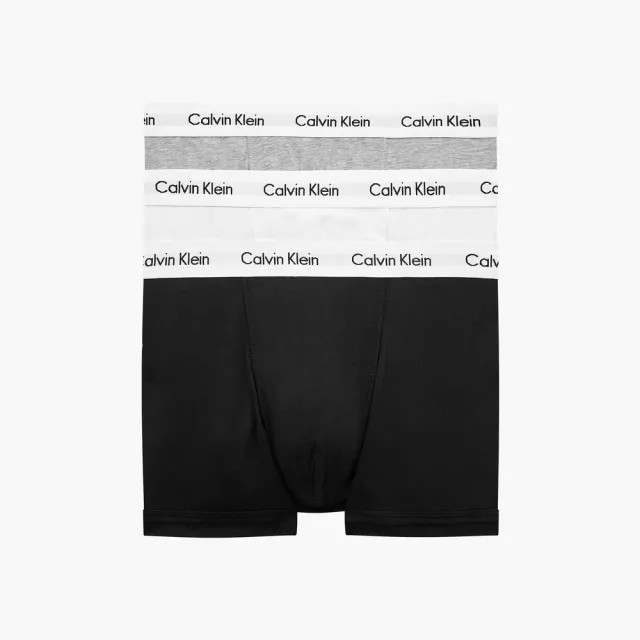 【Calvin Klein 凱文克萊】3件組 CK內褲 男內褲 三角褲 四角褲 透氣涼感 親膚舒適(CK內褲 NIKE內褲)