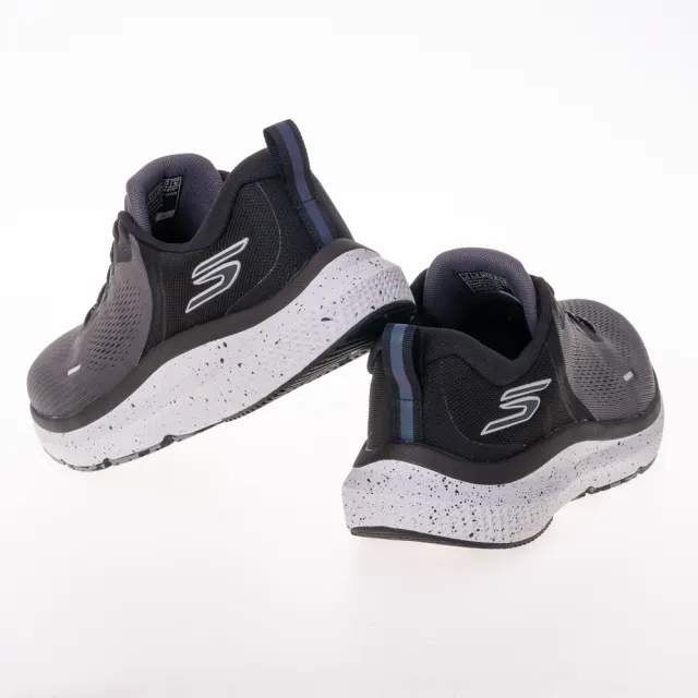 【SKECHERS】男鞋 慢跑系列 慢跑鞋 GO RUN PURE 4_WATER PROOF(246097BKGY)