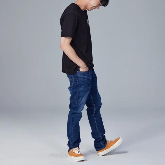 【Lee】男裝 牛仔褲 / 726 中腰標準直筒 中藍洗水(LB31705898W)