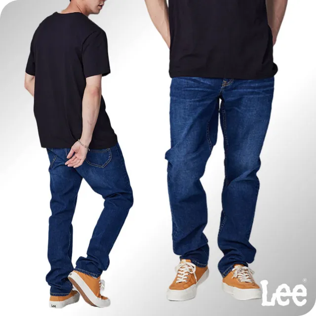 【Lee】男裝 牛仔褲 / 726 中腰標準直筒 中藍洗水(LB31705898W)