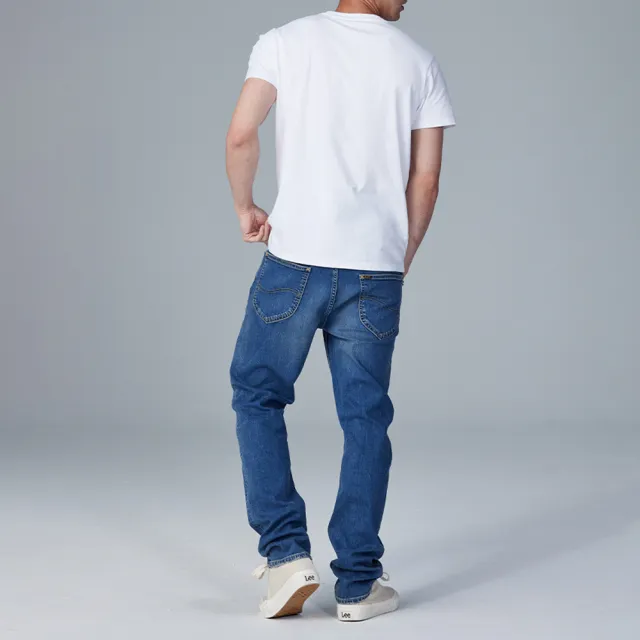 【Lee】男裝 牛仔褲 / 726 中腰標準直筒 中藍洗水(LB31705798R)