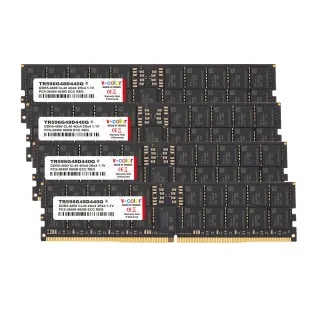 【v-color】DDR5 ECC R-DIMM 4800 384GB kit 96GBx4(工作站/伺服器記憶體)