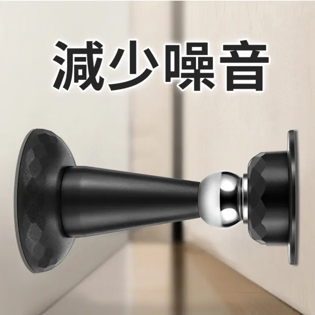【homer生活家】磁吸門擋 2入組(免打孔門擋 防撞門擋門吸 強磁門吸 隱藏磁性門吸 磁力門檔)