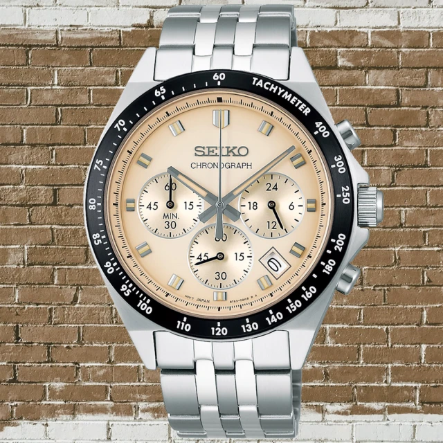 SEIKO 精工 CS系列 經典計時腕錶 禮物推薦 送禮首選(SBTR045J/8T63-02R0S)