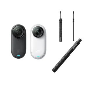 【Insta360】GO 3S 防抖相機 自拍棒腕帶組 128GB標準版(公司貨)
