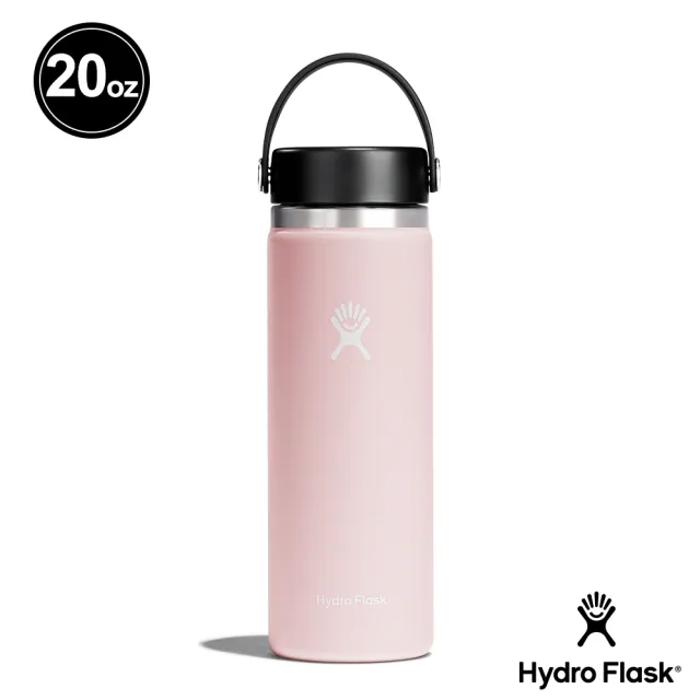 【Hydro Flask】20oz/592ml 寬口 提環 保溫瓶 多色可選(高保冰  無毒 美國品牌 食安 防滑塗層 大口徑)