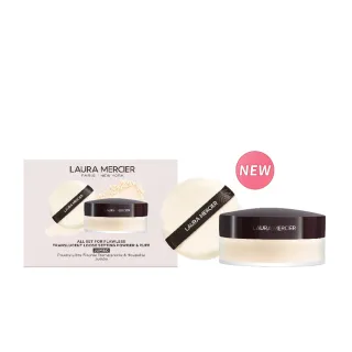 【LAURA MERCIER 蘿拉蜜思】2024 煥顏透明蜜粉加量禮盒組(冠軍蜜粉49G)