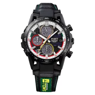 【CASIO 卡西歐】EDIFICE X TOM’S 50周年紀念錶/50.1mm/太陽能(EFS-S641TMS-1ADR)