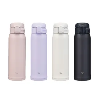 【ZOJIRUSHI 象印】不銹鋼彈蓋式保溫保冷杯-480ml(SM-SK48EMD  保溫瓶/保冰/環保杯)