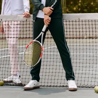 【LE COQ SPORTIF 公雞】休閒經典針織運動長褲 男女款-3色-LWU81374_LWU82374