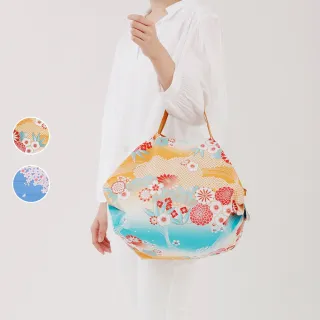 【SHUPATTO】官方直營燈籠型和服系列秒收環保啪啪包-中(多色/環保袋/秒收包)