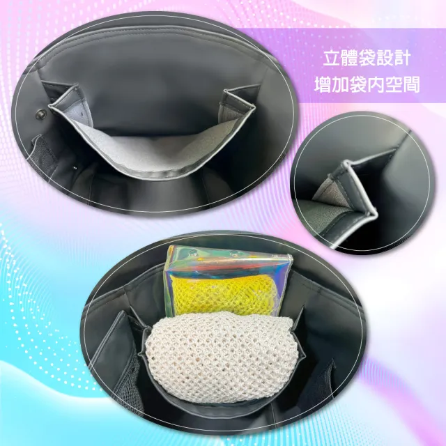 【GOGOBIZ】SYM CLBCU 125 蜂鳥 機車置物袋 機車巧格袋 分隔收納(機車收納袋 巧格袋)