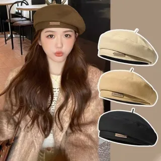 【Cheley】秋冬韓系穿搭必備單品 經典潮流 貝雷帽/畫家帽/報童帽/八角帽/毛帽/針織帽 交換禮物(交換禮物)