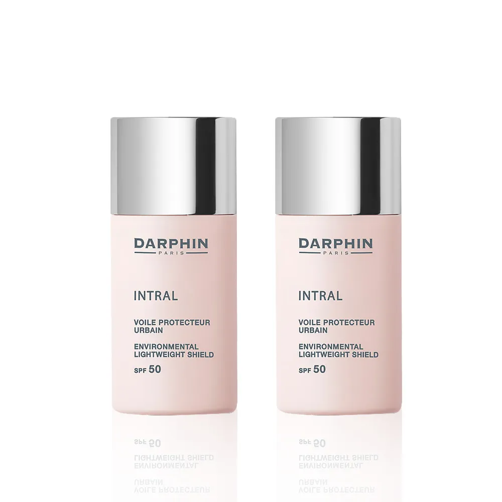 【DARPHIN 朵法】防曬隔離霜1+1分享組(全效舒緩輕透防護隔離霜 SPF50 30mlx2/買一送一)