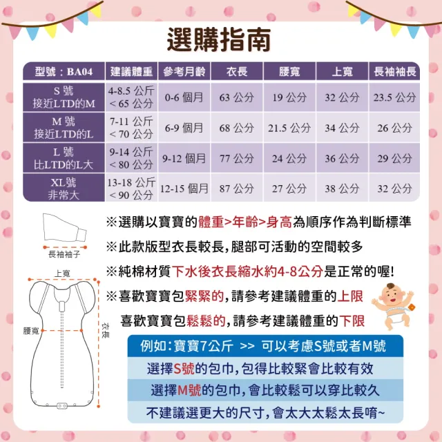 【OhBabyLying】春秋薄款 可換袖成長包巾(二階/包巾/蝶型/防驚嚇安撫包巾/蝴蝶衣/蝴蝶包巾/雙拉鍊包巾)
