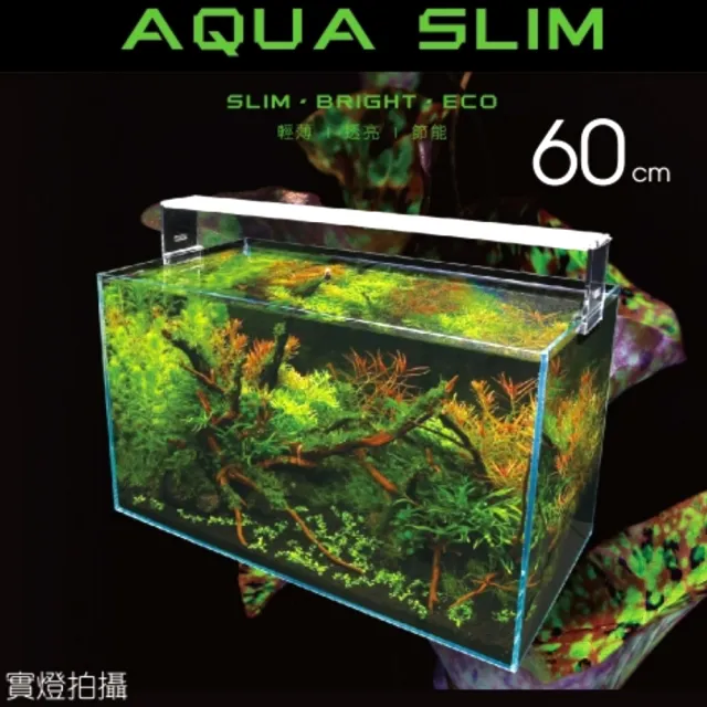 【ISTA 伊士達】高透光 60cm 水草燈 超薄型/鋼琴烤漆/腳架可伸縮左右各3cm(LED燈具 IL529)