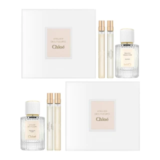 【Chloe’ 蔻依】仙境花園系列 北國雪松/木蘭詩語 淡香精禮盒(國際航空版_50ml+10ml+10ml)