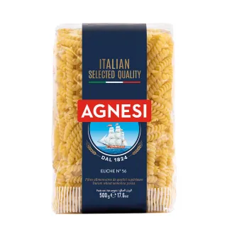 【AGNESI】義大利螺旋麵 500gx1包(餐廳指定品牌)