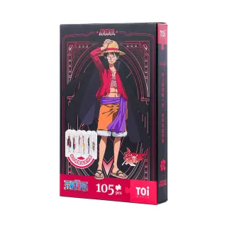 【TOi 圖益】拼圖105片-航海王系列-和之國草帽一伙-驚喜屏風盲盒(DIY生日插畫桌遊禮物 交換禮物)