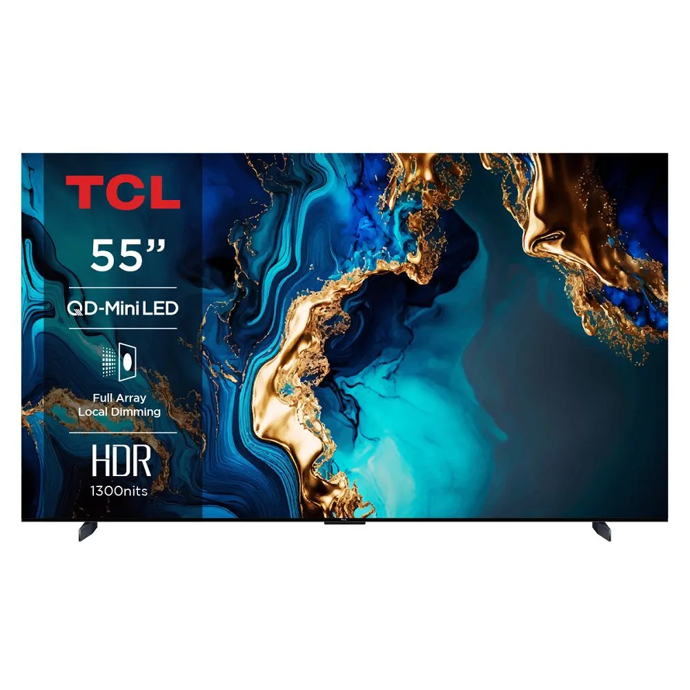 【TCL】55型 4K QD Mini LED 144Hz Google TV 量子智能連網液晶顯示器-基本安裝 雙11限定(55QM8B)