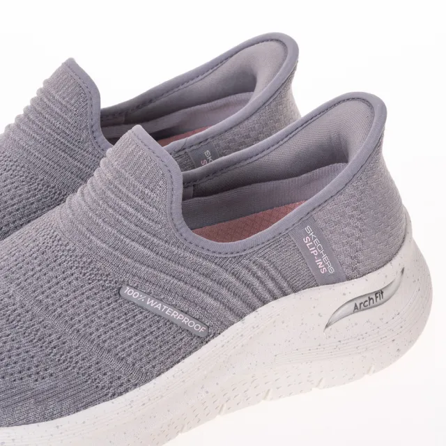 【SKECHERS】女鞋 休閒系列 休閒鞋 瞬穿舒適科技 ARCH FIT 2.0_WATER PROOF(150193GYPK)