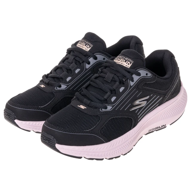 SKECHERS 女鞋 慢跑系列 慢跑鞋 GO RUN CONSISTENT 2.0(128606BKRG)