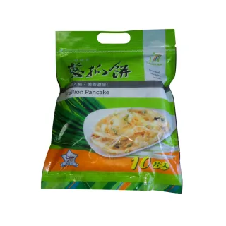 【三星農會】三星翠玉蔥抓餅1400gX2包(10片/包)