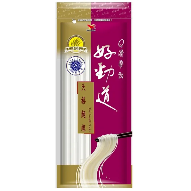 【統一】好勁道天禧麵線袋300gx12入/箱  (TQF微笑標章)