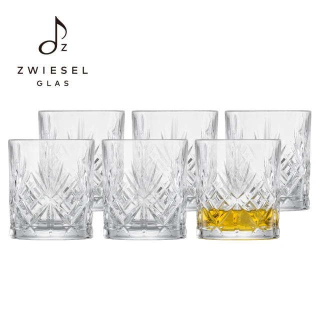 ZWIESEL GLAS 蔡司 SHOW系列 威士忌杯 334ml 6入組(紅酒杯/白酒杯/玻璃杯/水晶杯)