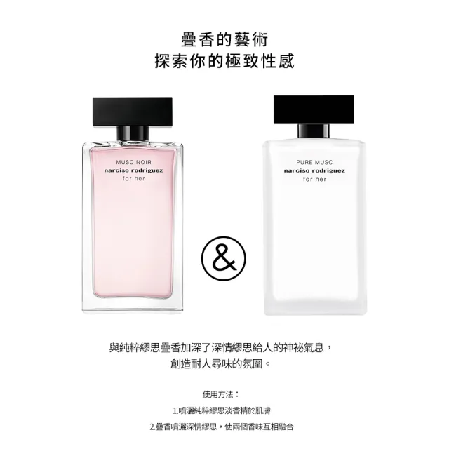 【NARCISO RODRIGUEZ納西索 官方直營】for her 深情繆思淡香精 30ml