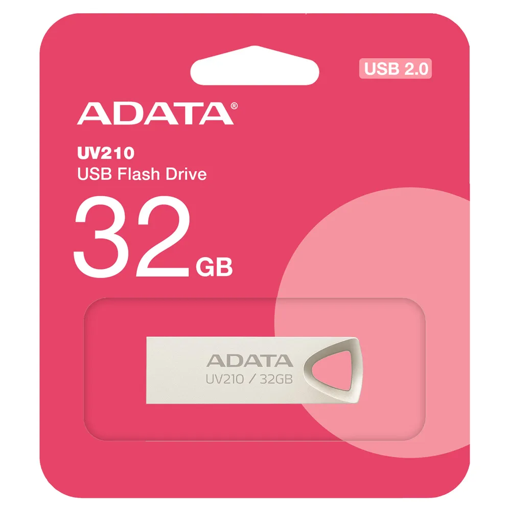【ADATA 威剛】UV210  鋅合金隨身碟 32G