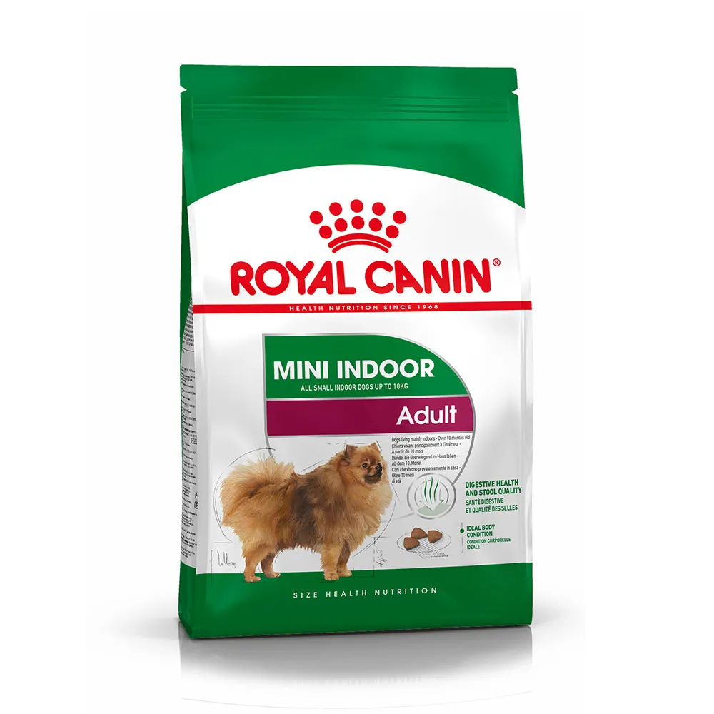 【ROYAL 法國皇家】小型室內成犬專用飼料  MNINA 7.5KG(狗乾糧 小顆粒 狗飼料)