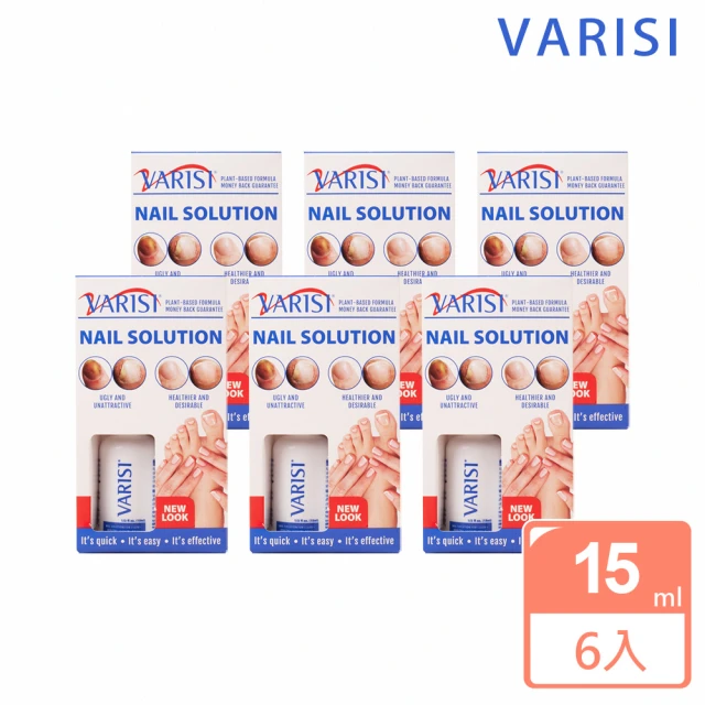 美國Varisi 指甲修護液15mlX6入組