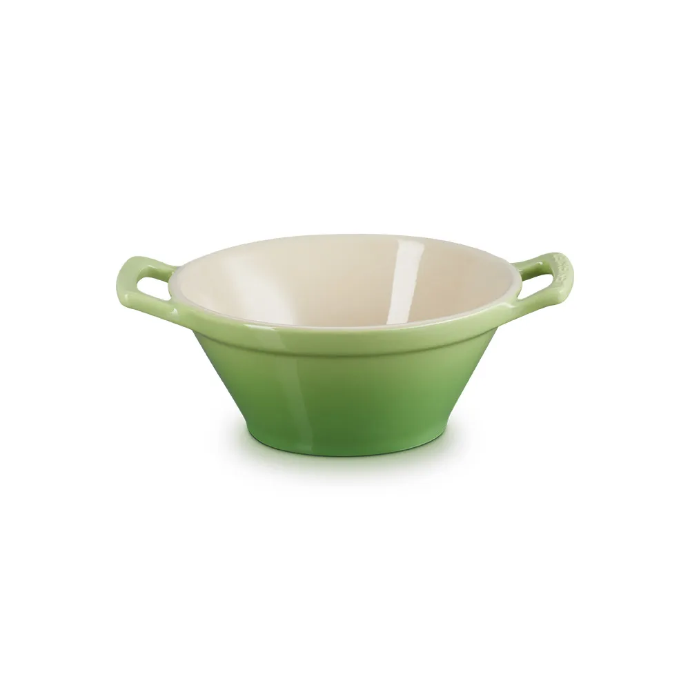 【Le Creuset】瓷器卡蘇雷碗(棕櫚綠)