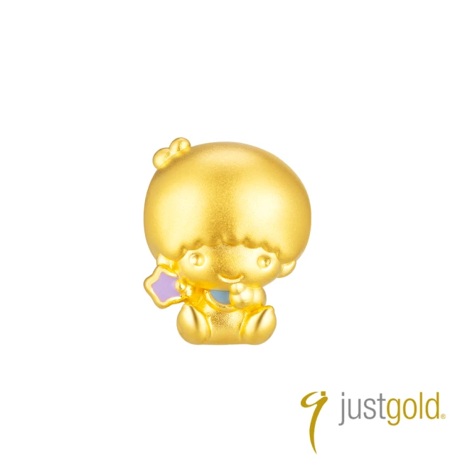 Just Gold 鎮金店 奶萌寶寶 黃金串珠(Kiki)