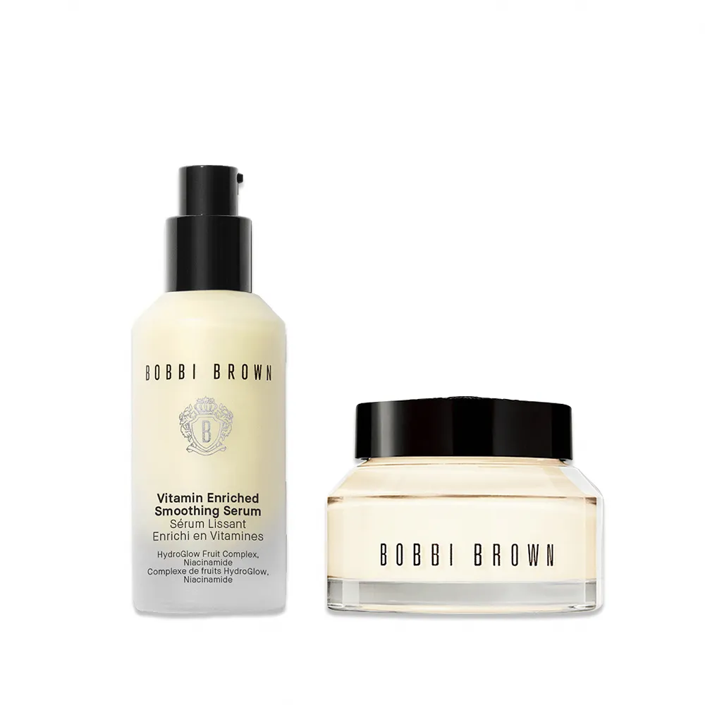 【Bobbi Brown 芭比波朗】維他命完美家族組(維他命精華30ml+維他命乳霜50ml)