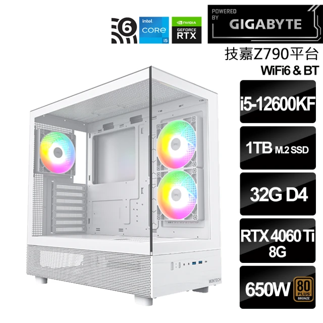 技嘉平台 i5 十核 GeForce RTX4060Ti{碎