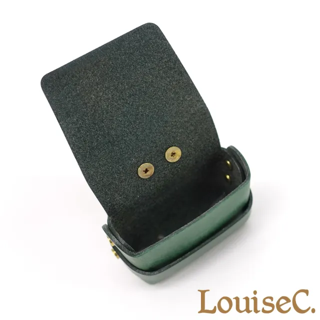 【LouiseC.】雙11 Tree House 植鞣革牛皮 可掛式手工耳機真皮包 3色 真皮包包 CC3089