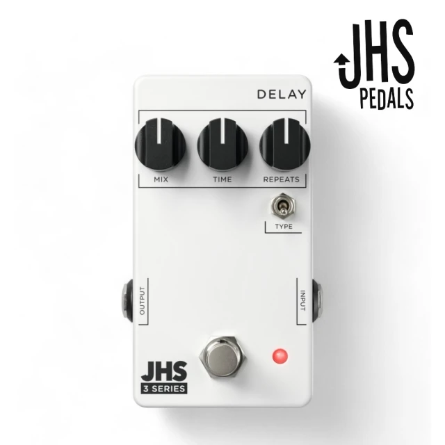 JHS Pedals 3 Series Delay 延遲效果器／完美的工藝(Pedal 空間系效果 單顆 綜效 綜合效果 吉他 踏板)