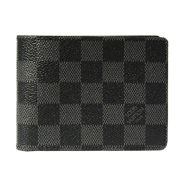 LV LOUIS VUITTON路易威登 N62663 Damier 經典棋盤格短夾