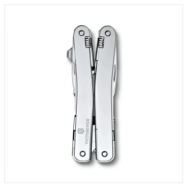 【VICTORINOX 瑞士維氏】Swiss Tool Spirit MX工具鉗 105mm/24用/銀(3.0224.MN)