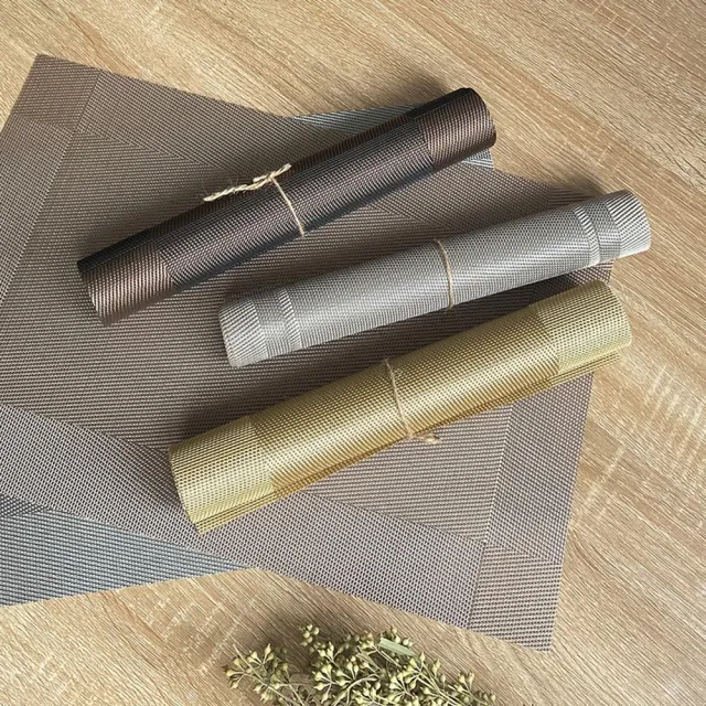【zozo】買一送一 歐式餐桌墊45*30cm(防水耐磨隔熱餐墊/易洗速乾/餐墊/隔熱墊)