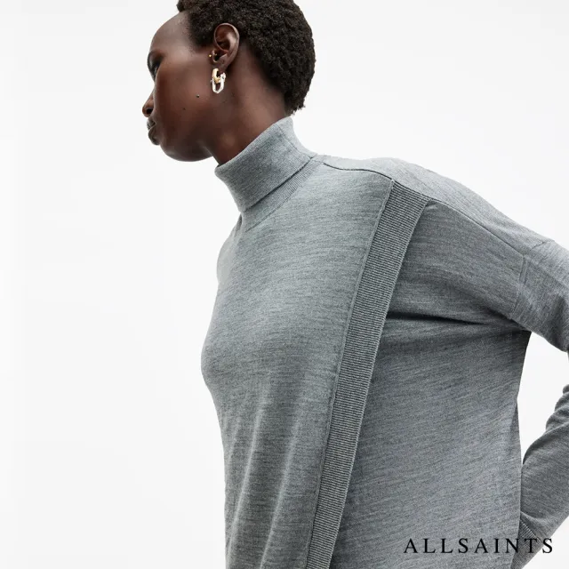 【ALLSAINTS】BERN WRAP 針織上衣 W028KB(常規版型)