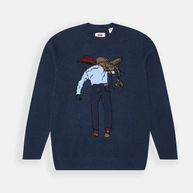【LEVIS】男款 羊毛針織長袖毛衣 熱賣單品 A4320-0019