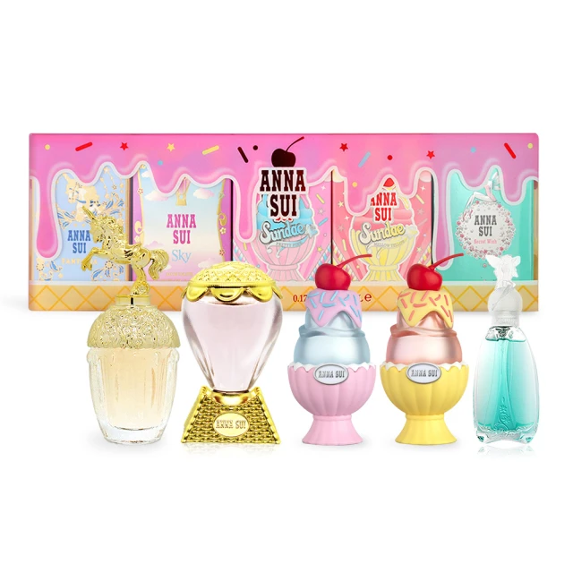 ANNA SUI 安娜蘇 童話聖代許願小香禮盒 5mlX5(