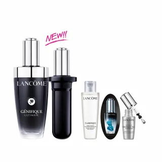 【蘭蔻】官方直營 NEW超極限肌因賦活露50ml+補充瓶(LANCOME/小黑瓶PRO/超極限肌因/補充瓶/雙入組/全新升級)