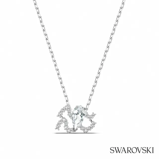 【SWAROVSKI 官方直營】Zodiac II 白金色星座鏈墜(線上獨家)