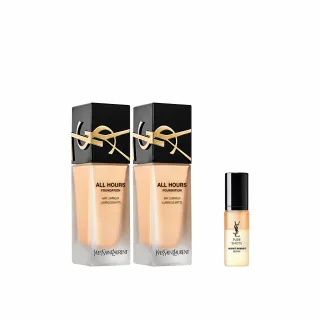 【YSL】官方直營 恆久完美無瑕持妝雙入組(午夜粉底25mlx2)