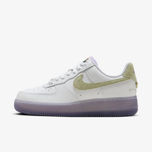 NIKE 耐吉 Wmns Air Force 1 07 LX 女 休閒鞋 運動 經典 皮革 白綠紫(HF5719-139)